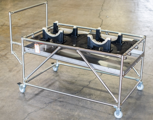 Drip Pan Cart with Dunnage