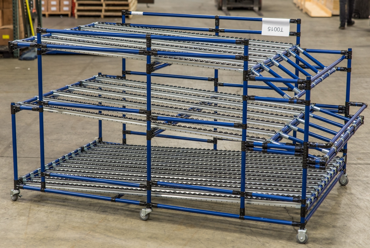  Staggered Flow Rack with Ergonomic Loading 2