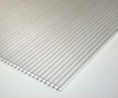 6mm 4'x8' Corrugated Sheet Frosted