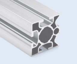 4 Meter 45mm 3-Sided T-Slot Square Aluminum Pipe