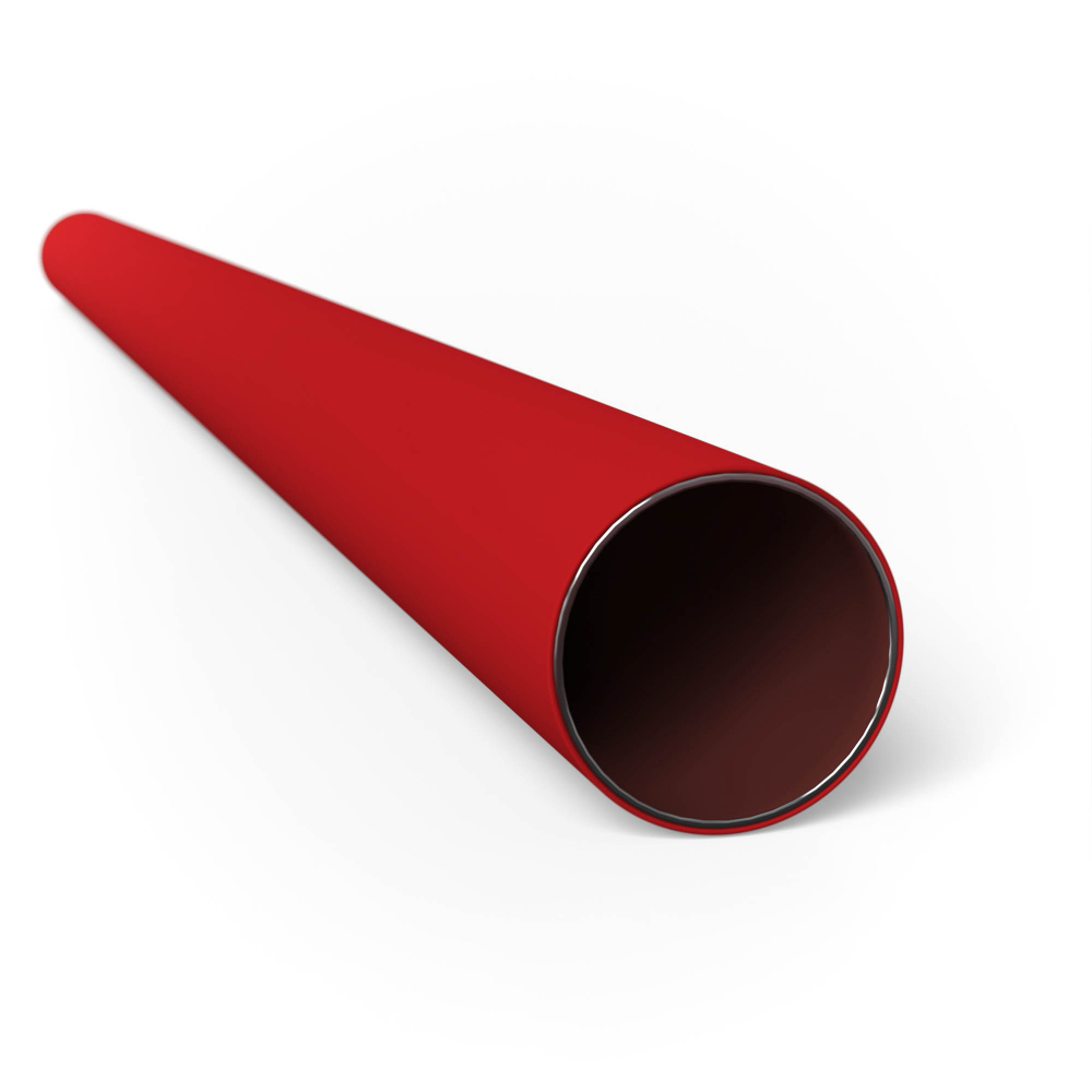 4 Meter 28mm T1 Pipe Red