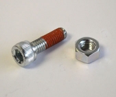 Inner Aluminum Joint Socket Bolt and Nut Set Loctite Zinc