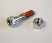 Outer Aluminum Joint Socket Bolt and Nut Set Loctite Zinc