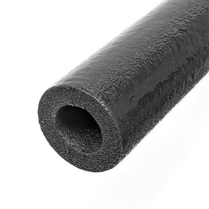 6' Protective Foam Pipe Insulation Black Coated
