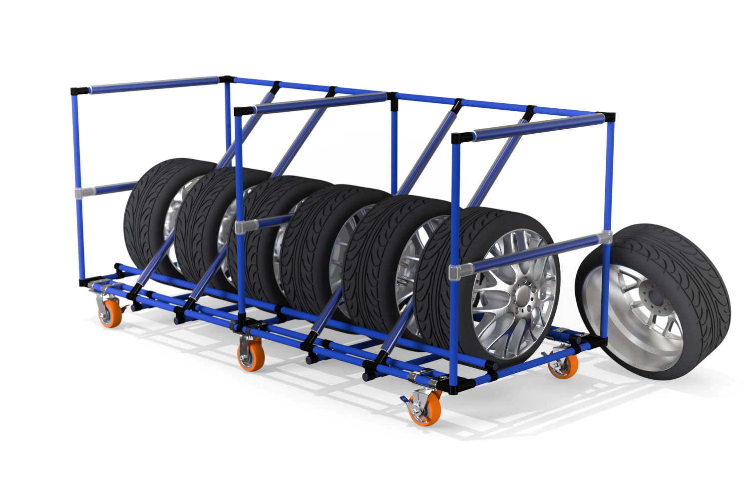 Tire and Rim Cart 2