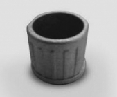 M12 Threaded Aluminum Insert for 28mm (T1) Coated Pipes
